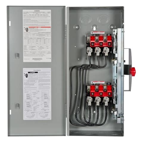 3p 100 amp electrical disconnect box|Siemens 100.